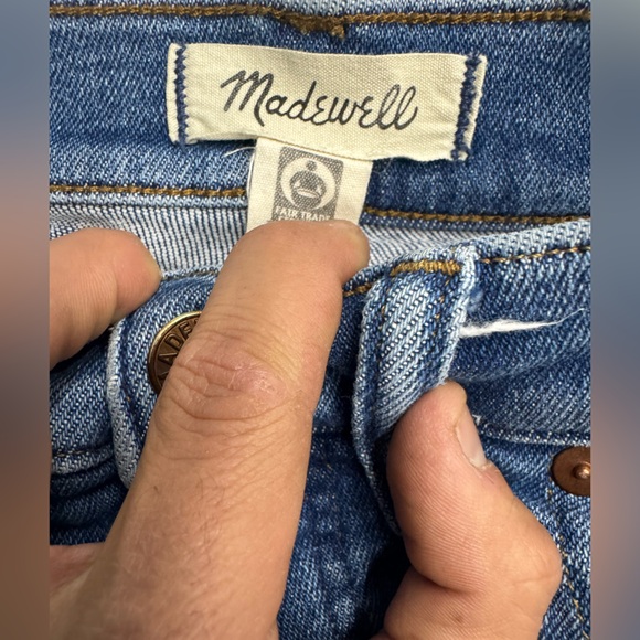 Madewell Stovepipe Jeans in size 28. - Picture 3 of 4
